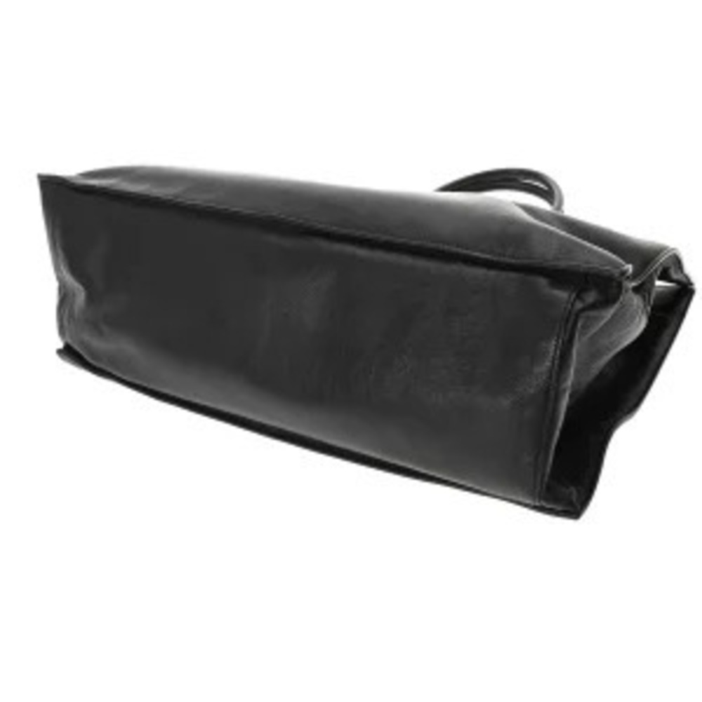 Saint Laurent Rive Gauge Black Smooth Leather Tote Bag - Picture 5 of 9